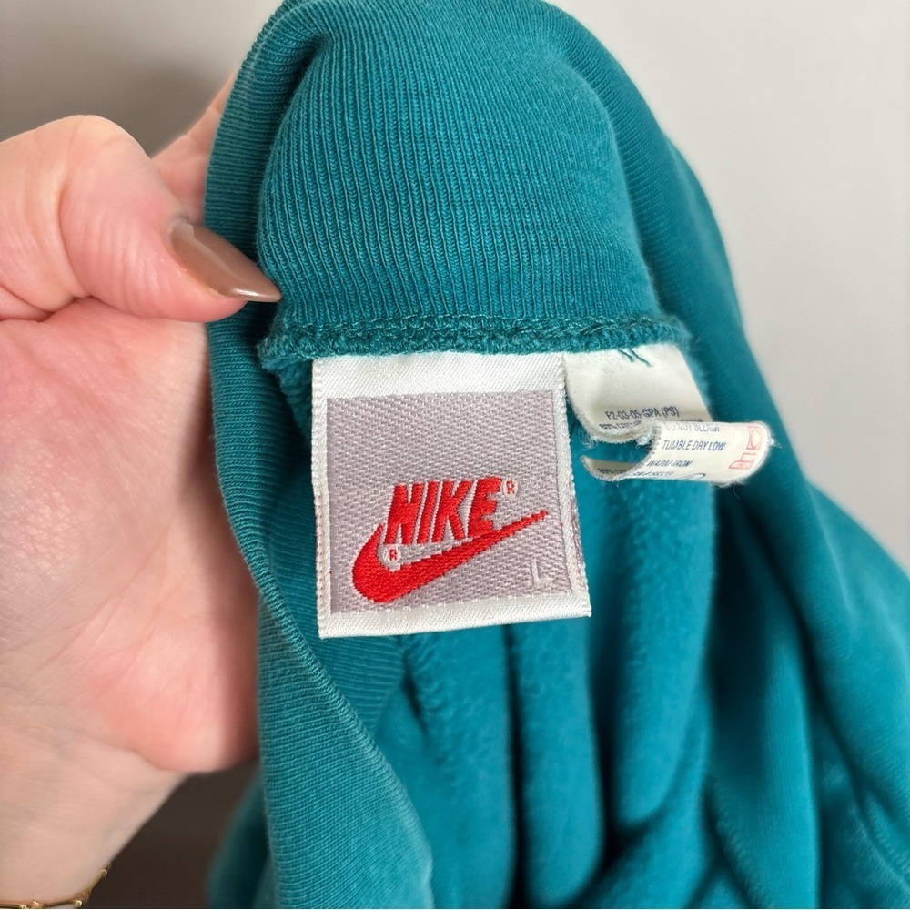 Vintage Nike 1990s Pullover Sweatshirt 1/4 Zip Mens large - Picture 7 of 10